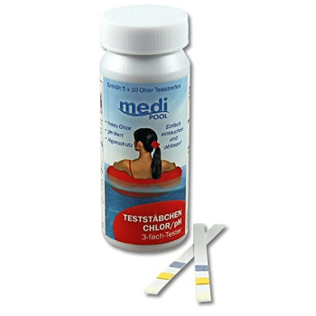 Medipool - Teststäbchen Chlor/pH-Wert - 50...