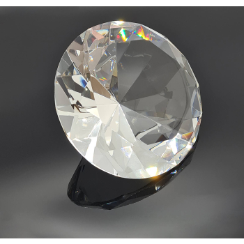 Davartis - Gro&szlig;er Glasdiamant klar - ca.12cm