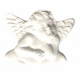 Davartis - Duftstein Engel auf Wolke weiß - Handmade in Germany
