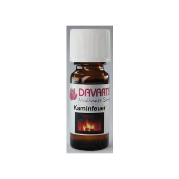 Davartis - Kaminfeuer Duftöl 10ml - frisch, fruchtig...