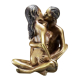 WMG - Bronze Dekofigur Lover bronziert