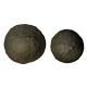 Moqui Marble Paar - Lebende Steine - wählbare Größen: Mini bis Extragroß
