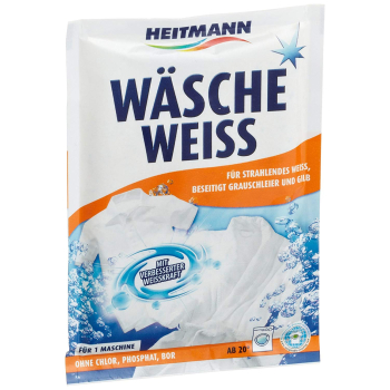 Heitmann Wäsche Weiß 50g - ohne Chlor für...