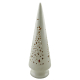 Davartis - Windlicht Keramik mit Sternen verziert - ohne Kerzen