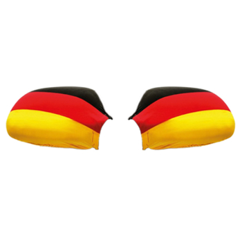 Deutschland Außenspiegel Fahne - 2er-Set, B20 x H15 cm