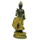 Davartis - Deko Buddha Figur 15cm - gelbgoldfarben #2