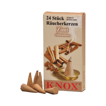 Knox - Räucherkerzen 24 Stk. - Zimt / cinnamon,...