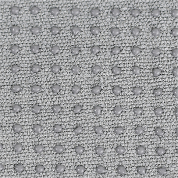 Yoga Handtuch rutschfest - PVC - Grau