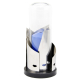 Candola - Design Lampe Face-Art Stainless - Zylinder klar *Limited Edition*