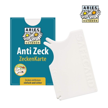 Aries - Anti Zeck Zeckenkarte (1x 1 Stk.)