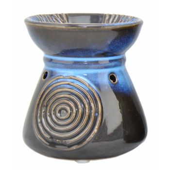 Davartis - Duftlampe African Style - Blau - ca. 10,5 x 9cm