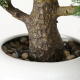 Bonsai künstlich im Keramiktopf und Steindekor ca. 47cm [1]