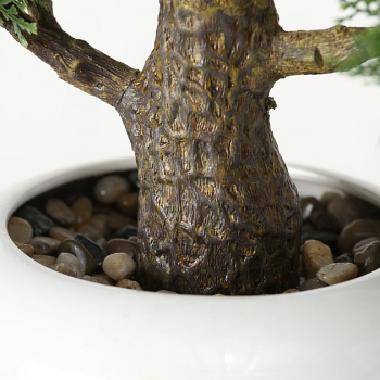 Bonsai künstlich im Keramiktopf und Steindekor ca. 47cm [2]