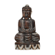 Davartis - Zierlicher Deko Buddha aus Holz - sitzend #1