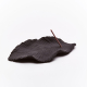 ANOQ - Brûle encens Leaf - Räucherstäbchenhalter aus Keramik in Weiß und Schwarz