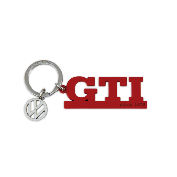 VW GTI - Schlüsselanhänger mit VW Logo Charm...