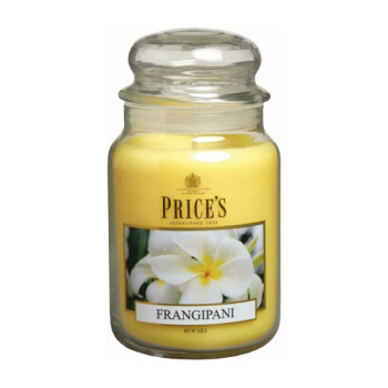 Prices Candles - Duftkerze Frangipani - 630g Bonbonglas