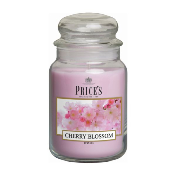 Prices Candles - Duftkerze Cherry Blossom - 630g Bonbonglas
