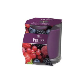 Prices Candles - Duftkerze Mixed Berries - 170g Glas
