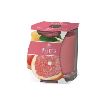 Prices Candles - Duftkerze Pink Grapefruit - 170g Glas