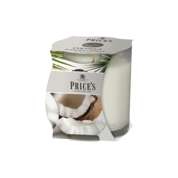 Prices Candles - Duftkerze Coconut - 170g Glas