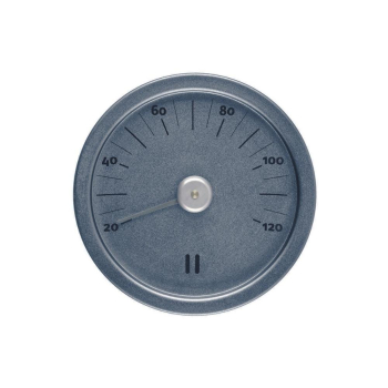 Rento - Sauna Thermometer aus Aluminium - Donnerblau