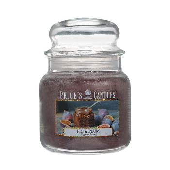 Prices Candles - Duftkerze Fig & Plum - 411g Bonbonglas