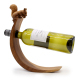 Davartis - Weinflaschenhalter aus Holz - Eichhörnchen