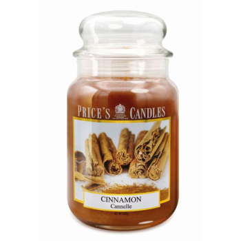Prices Candles - Duftkerze Cinnamon - 630g Bonbonglas