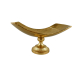 Davartis - Goldene Schale aus Alu - ca. 18cm hoch