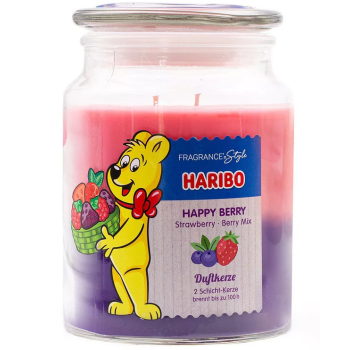Haribo - Duftkerze Happy Berry - 510g