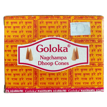 Goloka Nag Champa - 10 Räucherkegel
