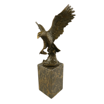 Davartis - Bronzefigur Adler H.36x18cm