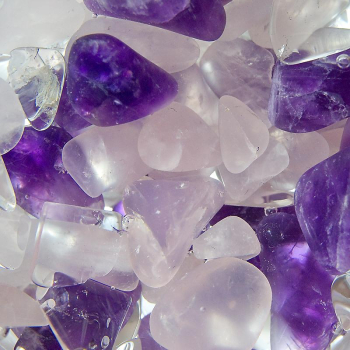 VitaJuwel - ViA Wellness 500ml - Bergkristall, Amethyst, Rosenquarz
